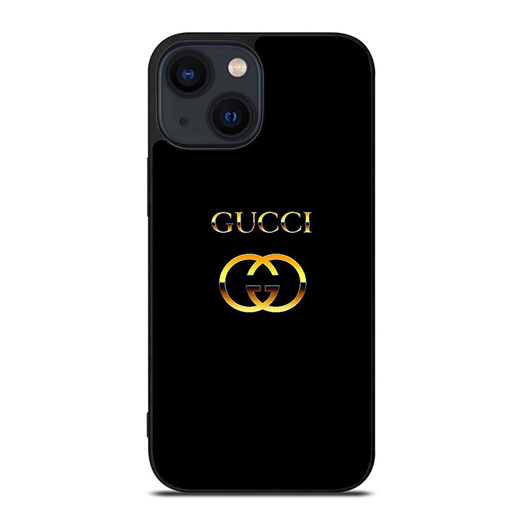 GUCCI LOGO GOLDEN ICON EMBLEM iPhone 14 Plus Case Cover