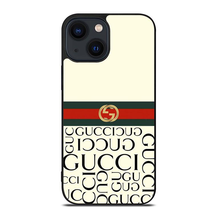 GUCCI LOGO GUCCI EMBLEM iPhone 14 Plus Case Cover