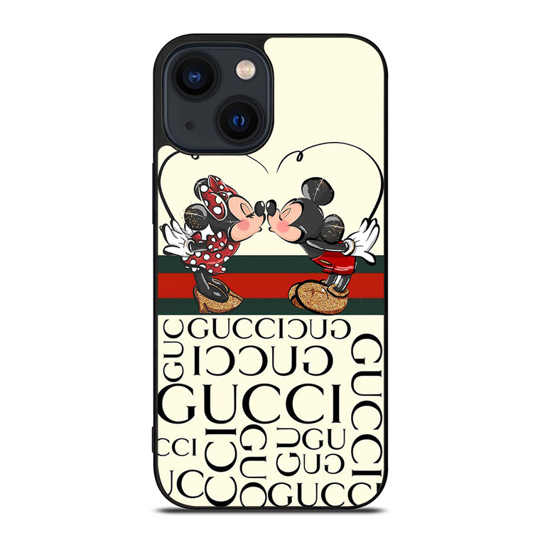 GUCCI LOGO MICKEY MINNEY MOUSE DISNEY KISS iPhone 14 Plus Case Cover GUCCI LOGO MICKEY MINNEY MOUSE DISNEY KISS iPhone 14 Plus Case Cover