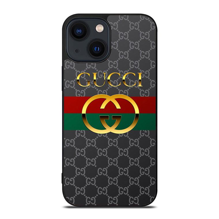 GUCCI LOGO PATTERN iPhone 14 Plus Case Cover