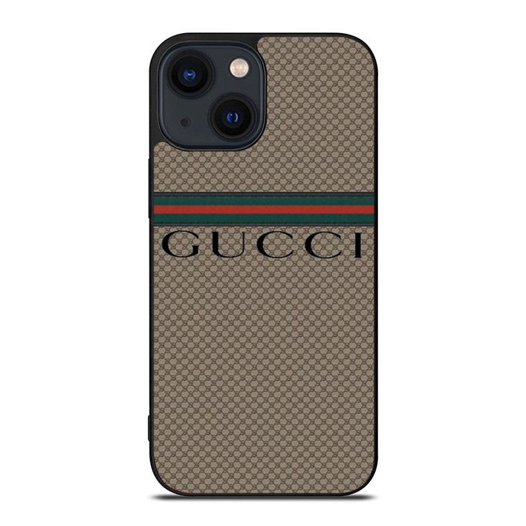 GUCCI PATTERN STRIPE iPhone 14 Plus Case Cover