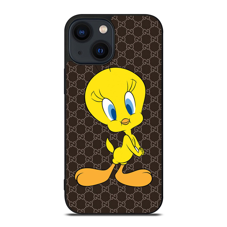 GUCCI TWEETY BIRD LOONEY TUNES iPhone 14 Plus Case Cover