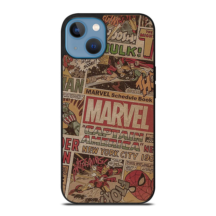 MARVEL COMICS AVENGERS iPhone 13 Case Cover