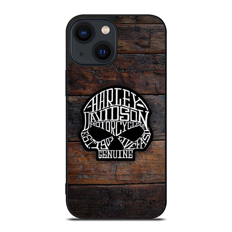 HARLEY DAVIDSON MOTORCYCLE GENUINE iPhone 14 Plus Case Cover