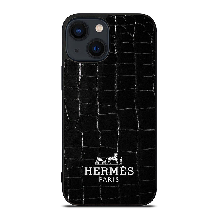 HERMES PARIS CROCODILE iPhone 14 Plus Case Cover