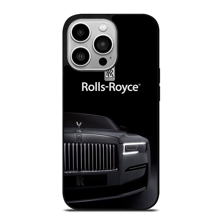 ROLLS ROYCE PHANTOM CAR EMBLEM  iPhone 14 Pro Case Cover