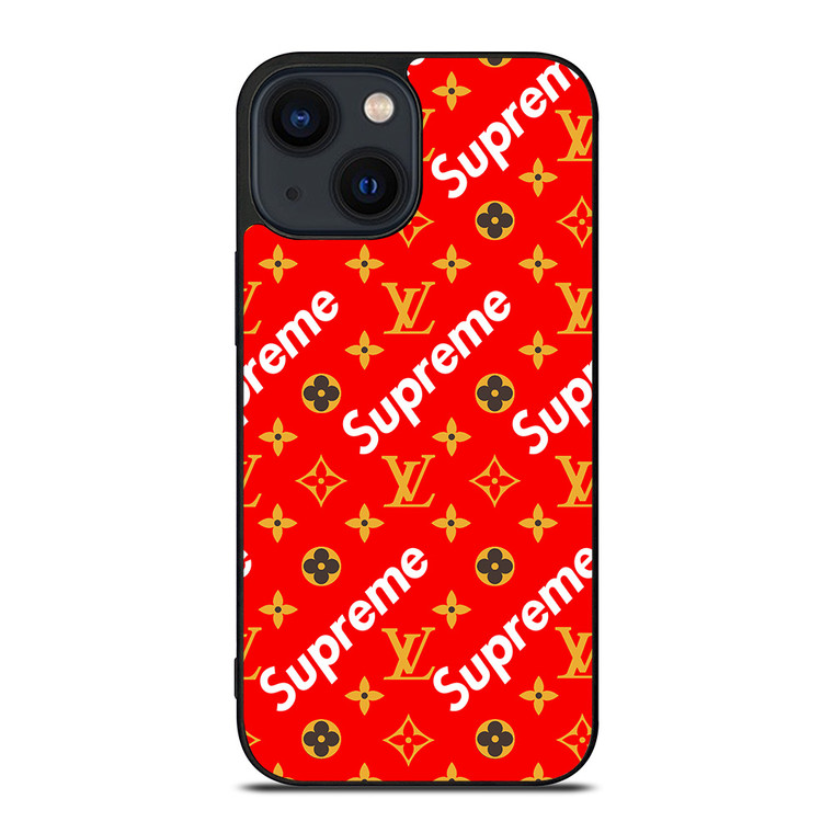NEW SUPREME LOUIS VUITTON iPhone 14 Plus Case Cover