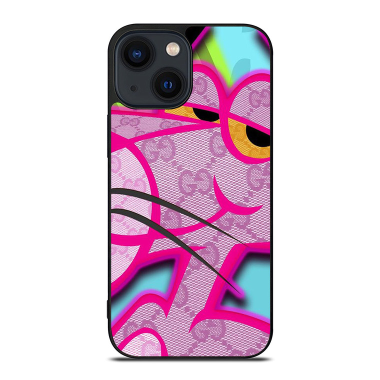 PINK PANTHER GUCCI ICON iPhone 14 Plus Case Cover