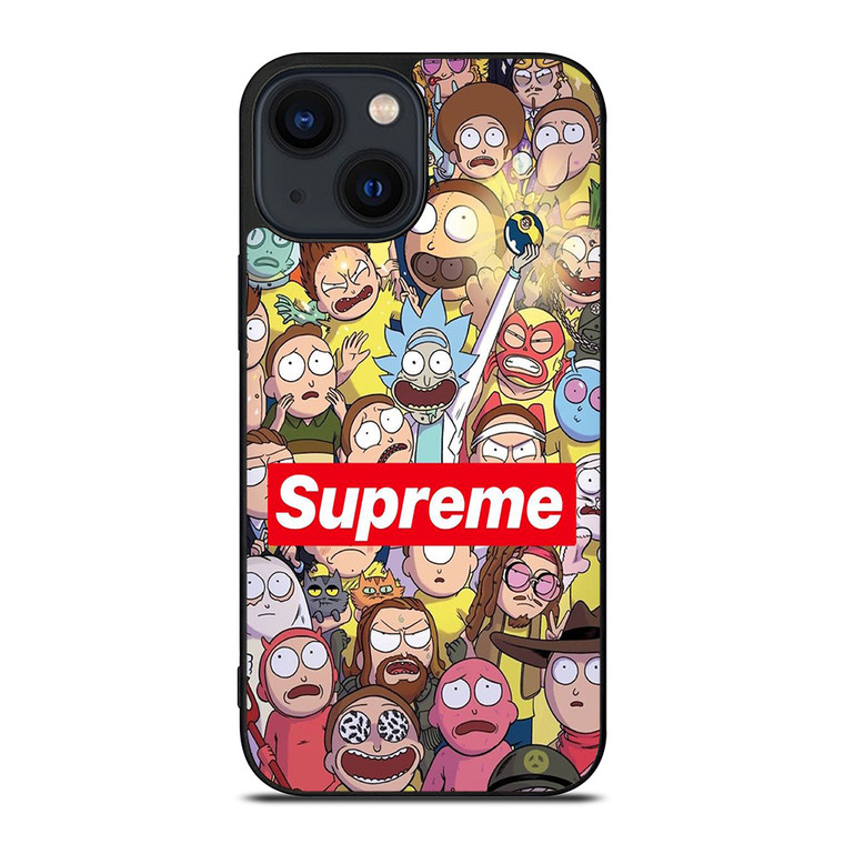 RICK AND MORTY SUPREME 2 iPhone 14 Plus Case Cover