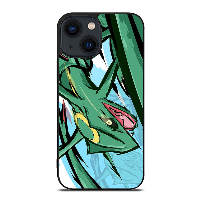 SHINY RAYQUAZA POKEMON POCKET MONSTER iPhone 14 Plus Case Cover