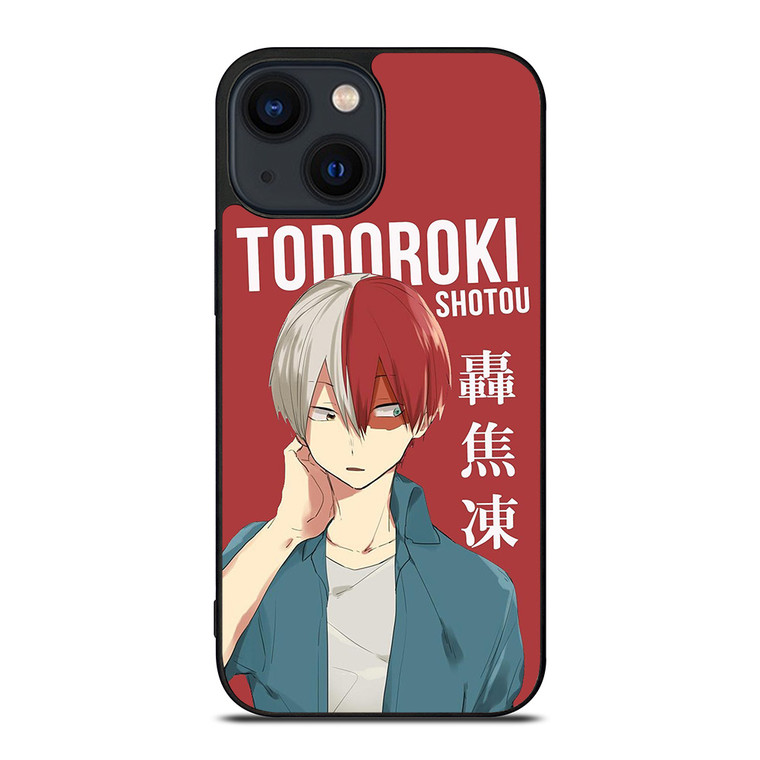 SHOTO TODOROKI MY HERO ACADEMIA iPhone 14 Plus Case Cover SHOTO TODOROKI MY HERO ACADEMIA iPhone 14 Plus Case Cover