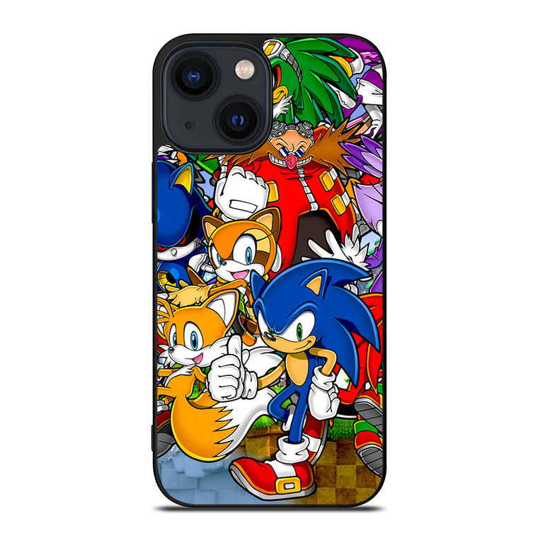 SONIC THE HEDGEHOG CHARACTER iPhone 14 Plus Case Cover
