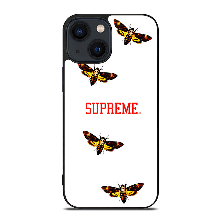 SUPREME BUTTERFLY LOGO iPhone 14 Plus Case Cover