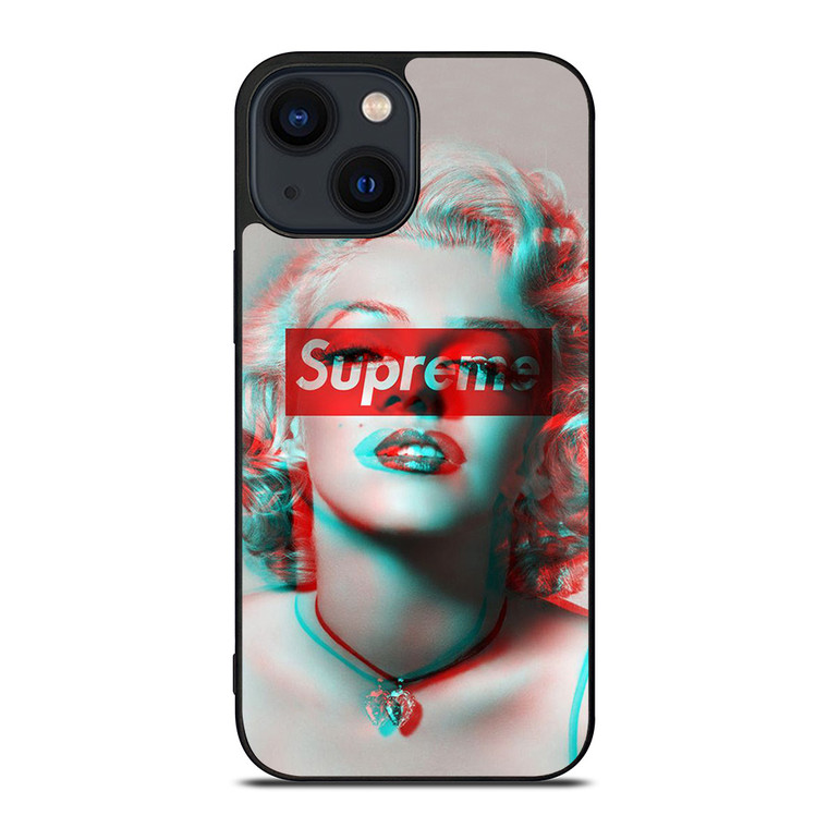 SUPREME MARILYN MONROE iPhone 14 Plus Case Cover