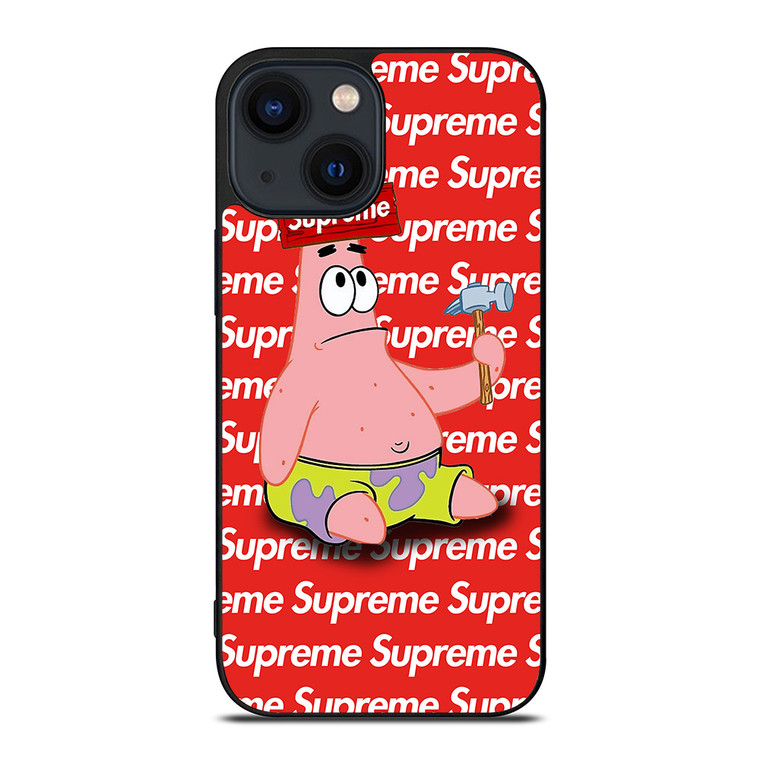 SUPREME PATRICK AND HAMMER iPhone 14 Plus Case Cover