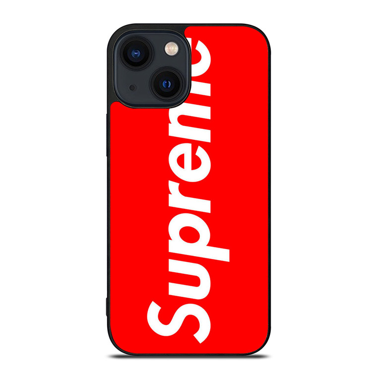 SUPREME SIMPLE LOGO iPhone 14 Plus Case Cover