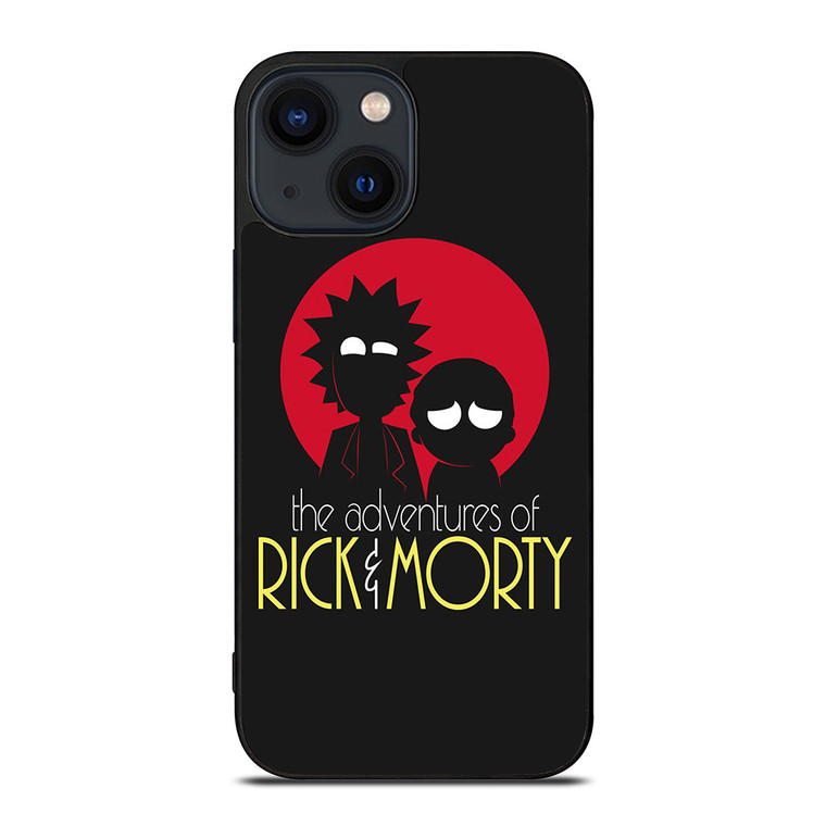 THE ADVENTURES RICKY AND MORTY iPhone 14 Plus Case Cover