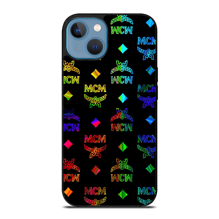 MCM WORLDWIDE RAINBOW iPhone 13 Case Cover