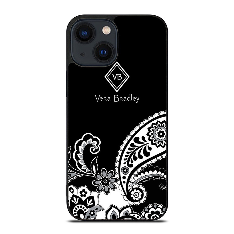 VERA BRADLEY BLACK AND WHITE iPhone 14 Plus Case Cover