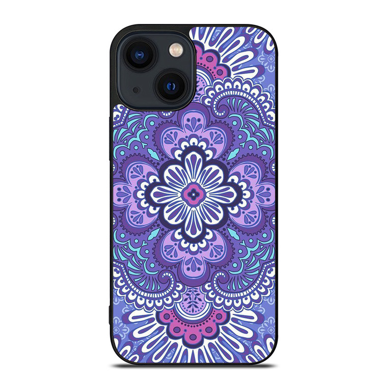 VERA BRADLEY LILAC TAPESTRY iPhone 14 Plus Case Cover