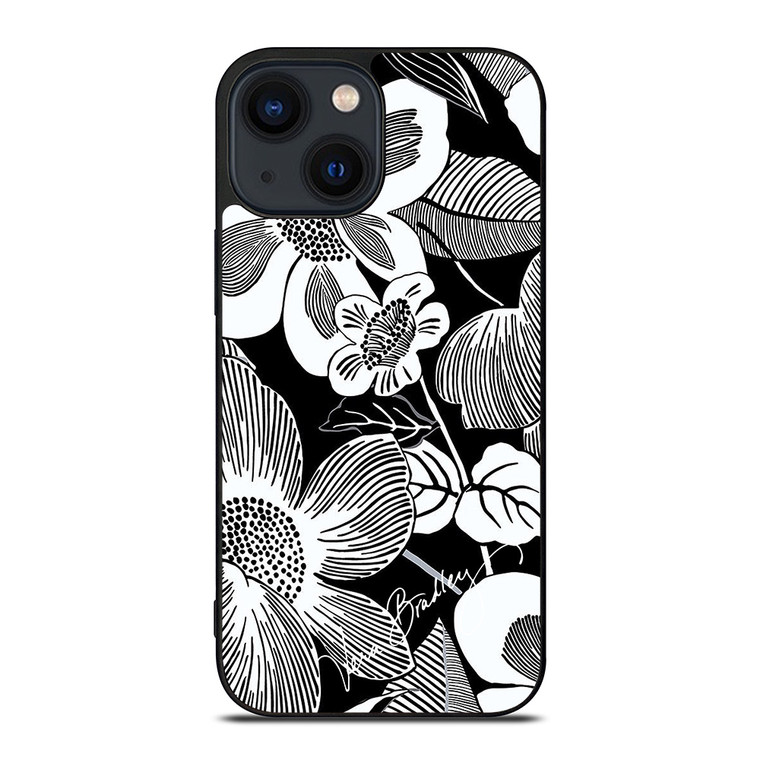 VERA BRADLEY WHITE BLOOMS iPhone 14 Plus Case Cover