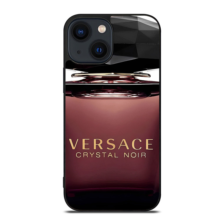 VERSACE PERFUME CRYSTAL NOIR iPhone 14 Plus Case Cover
