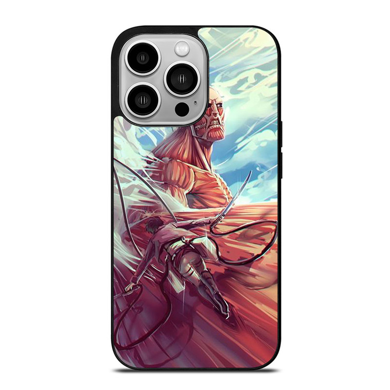 ATTACK ON TITAN COLOSSAL iPhone 14 Pro Case Cover