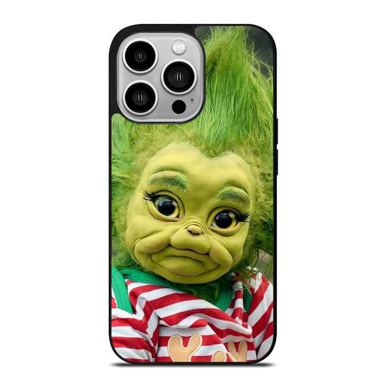BABY GRINCH CARTOON iPhone 14 Pro Case Cover