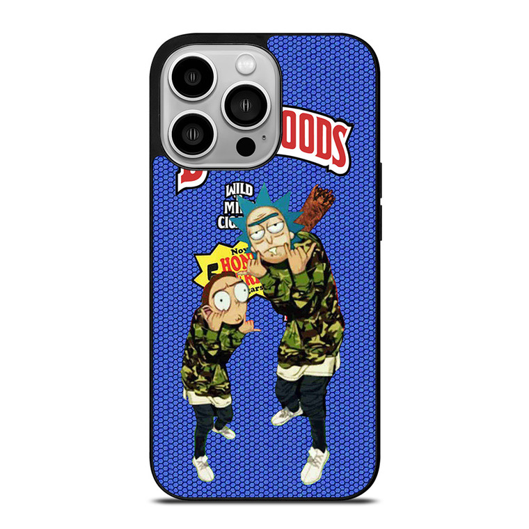 BACKWOODS RICK AND MORTY 3 iPhone 14 Pro Case Cover