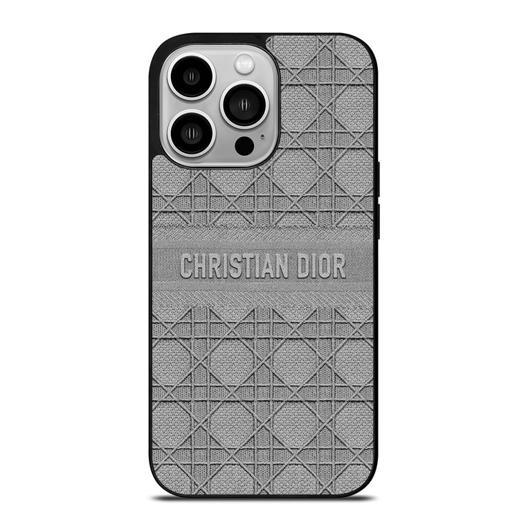 CHRISTIAN DIOR PATTERN LOGO iPhone 14 Pro Case Cover