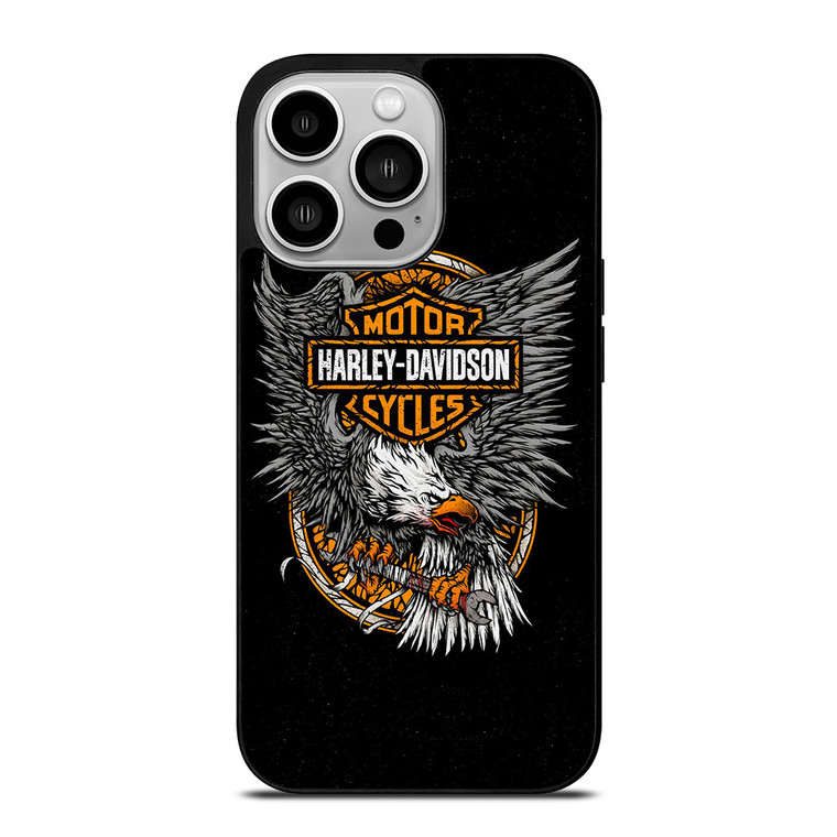 HARLEY DAVIDSON EAGLE LOGO iPhone 14 Pro Case Cover