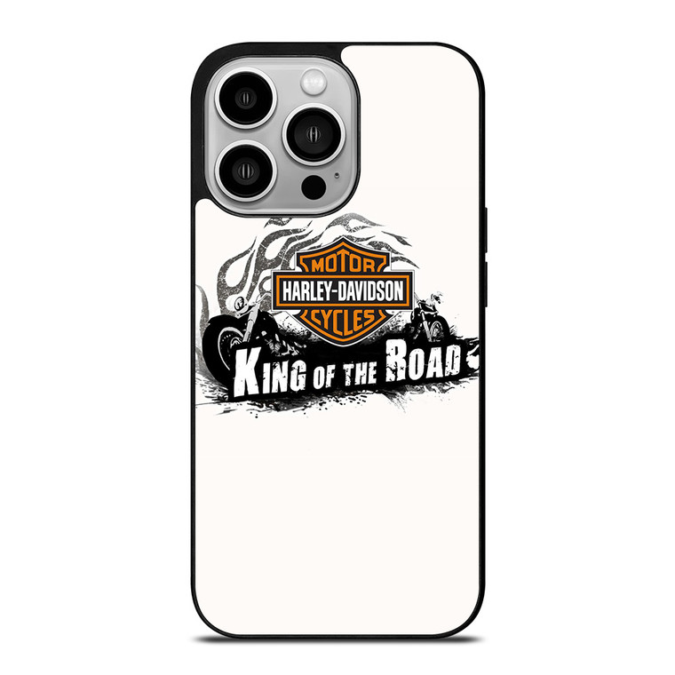 HARLEY DAVIDSON KING OF ROAD iPhone 14 Pro Case Cover