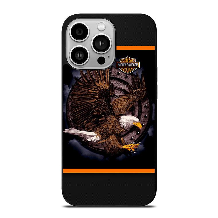 HARLEY DAVIDSON LOGO EAGLE iPhone 14 Pro Case Cover