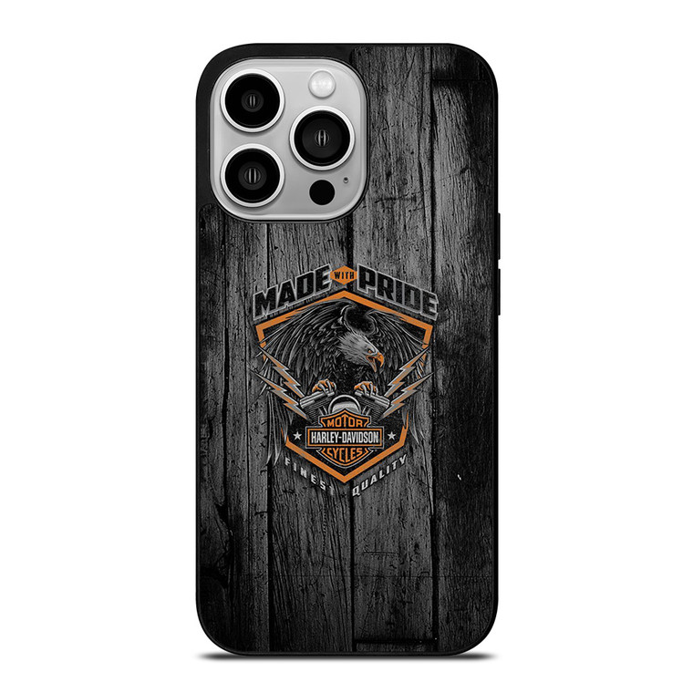 HARLEY DAVIDSON MADE WITH PRIDE iPhone 14 Pro Case Cover