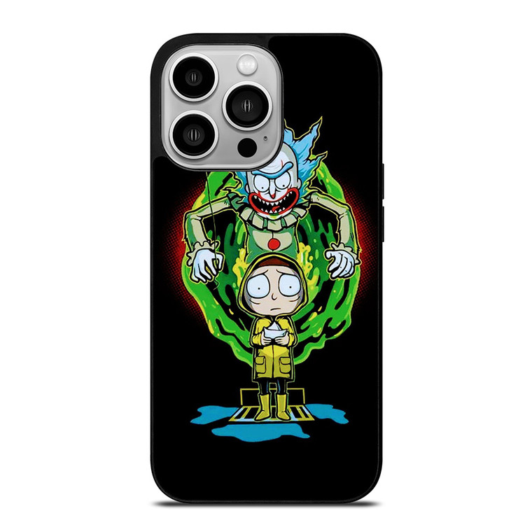 IT RICK AND MORTY CARTOON iPhone 14 Pro Case Cover