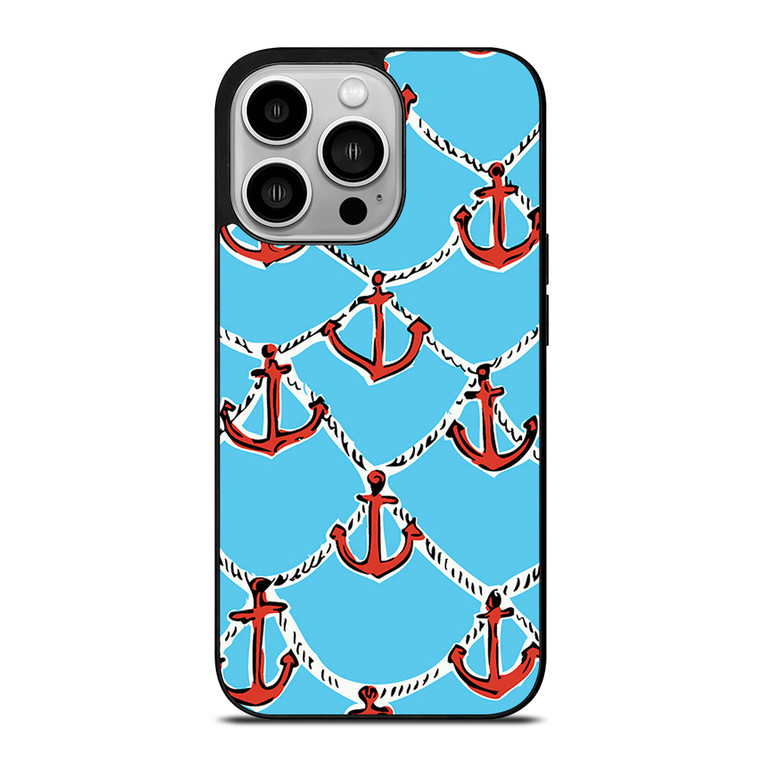 LILLY PULITZER ANCHOR iPhone 14 Pro Case Cover