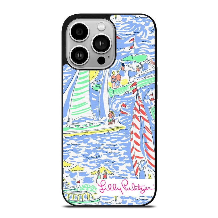 LILLY PULITZER BOAT iPhone 14 Pro Case Cover