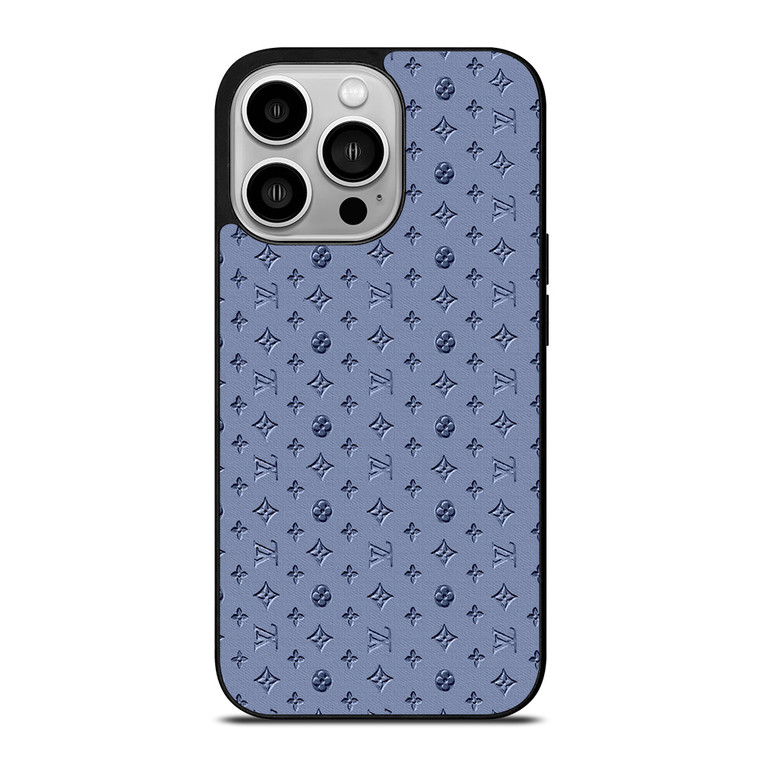 LOUIS VUITTON LOGO GRAY iPhone 14 Pro Case Cover