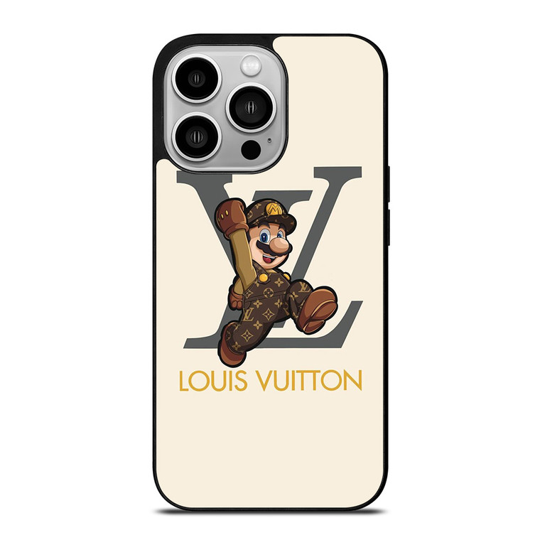 LOUIS VUITTON LOGO LV MARIO BROSS iPhone 14 Pro Case Cover LOUIS VUITTON LOGO LV MARIO BROSS iPhone 14 Pro Case Cover
