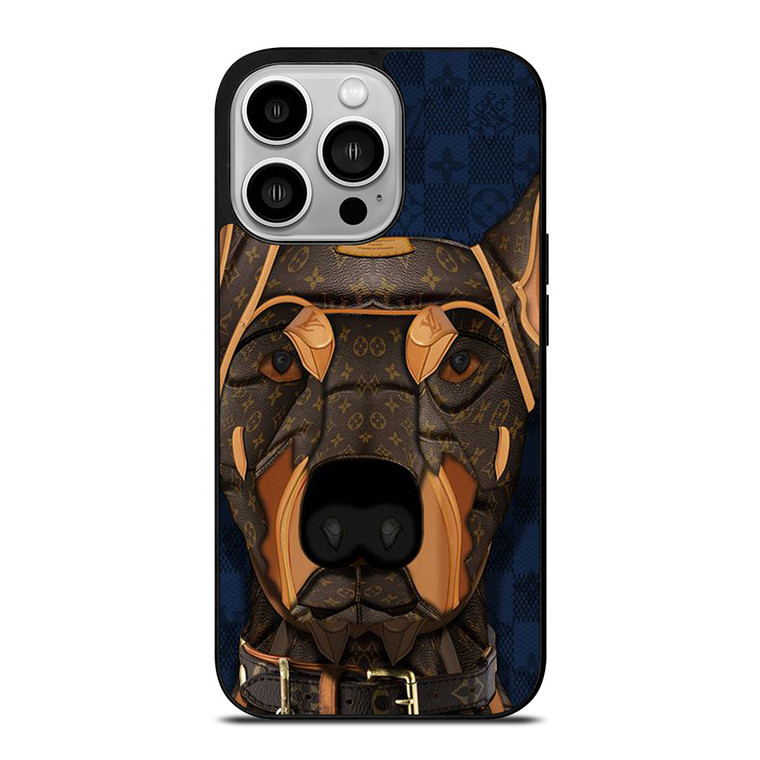LOUIS VUITTON LV DOBERMAN iPhone 14 Pro Case Cover