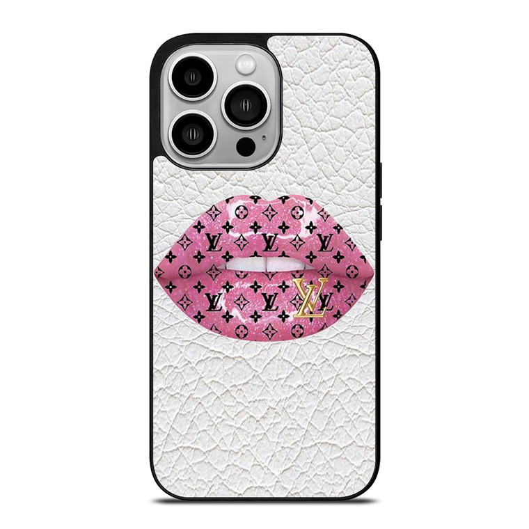 LOUIS VUITTON LV LOGO LIPS ICON iPhone 14 Pro Case Cover
