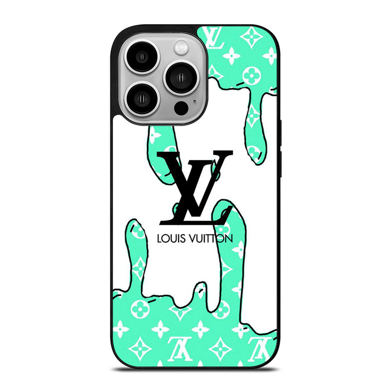LOUIS VUITTON LV LOGO MELTING EMBLEM iPhone 14 Pro Case Cover