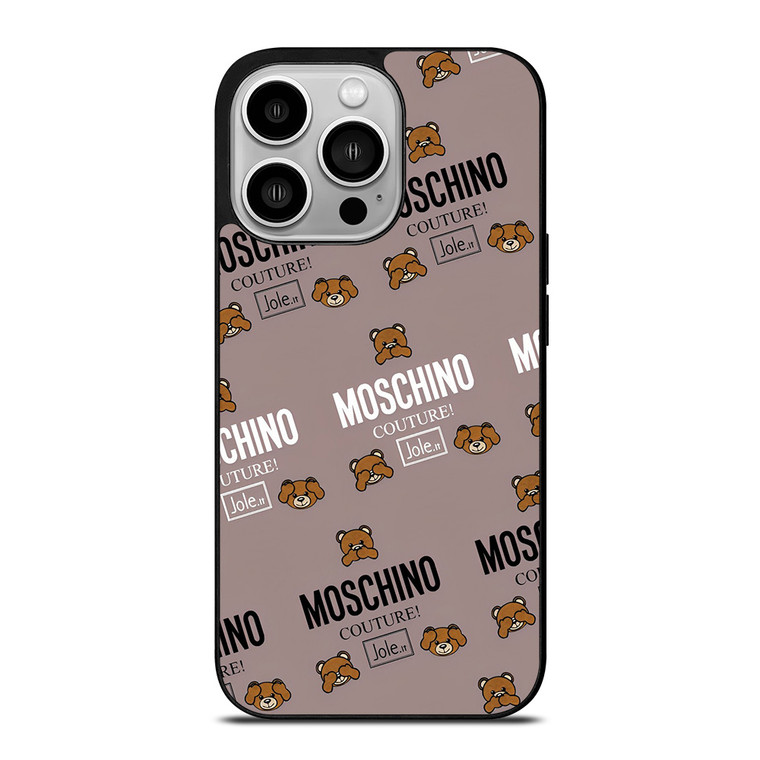MOSCHINO COUTURE iPhone 14 Pro Case Cover