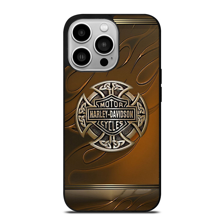 MOTOR HARLEY DAVIDSON CYCLES LOGO iPhone 14 Pro Case Cover
