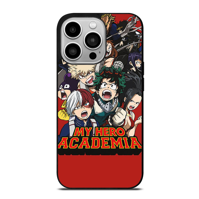 MY HERO ACADEMIA CHARACTER iPhone 14 Pro Case Cover