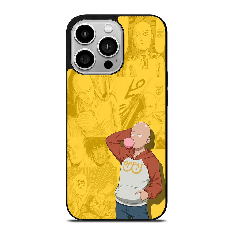ONE PUNCH MAN SAITAMA COMIC iPhone 14 Pro Case Cover