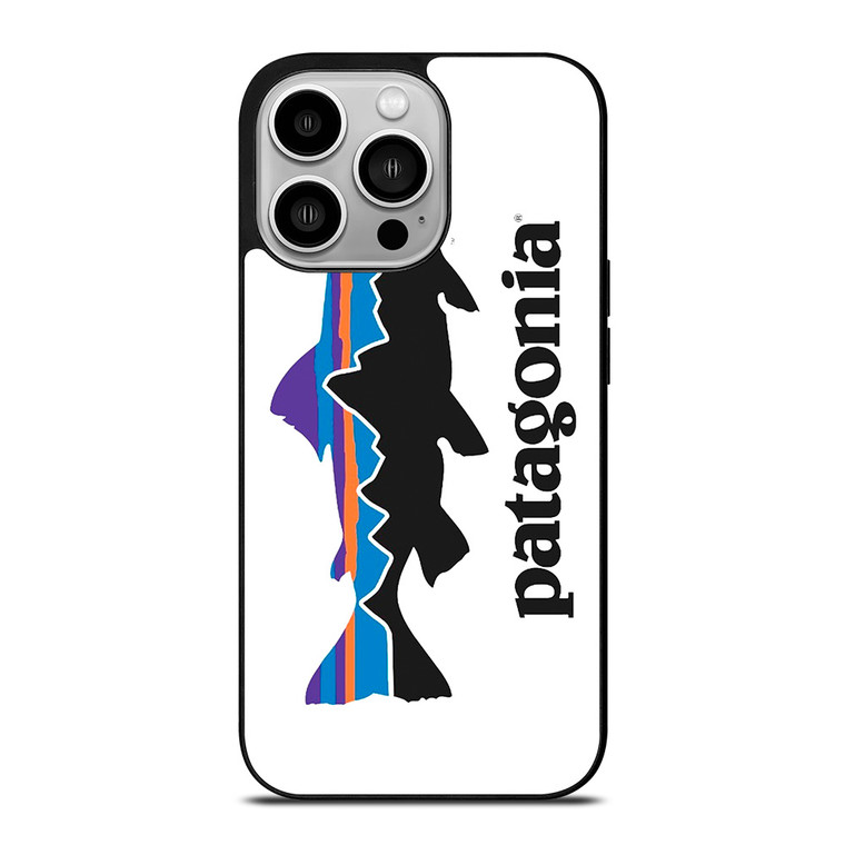PATAGONIA FISHING BUILT LOGO iPhone 14 Pro Case Cover
