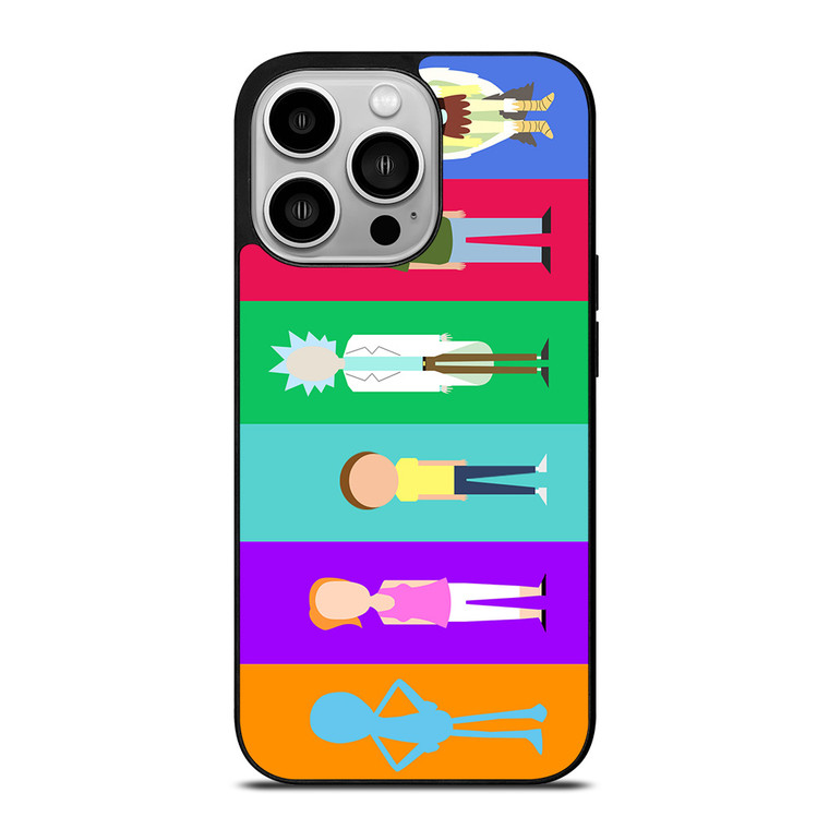 RICK AND MORTY CHARACTER iPhone 14 Pro Case Cover RICK AND MORTY CHARACTER iPhone 14 Pro Case Cover