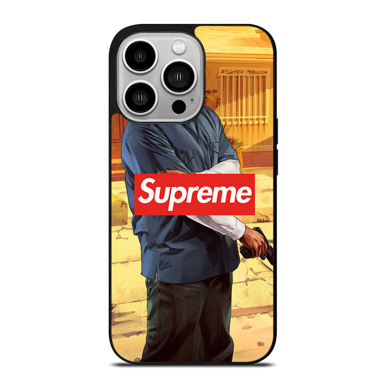 SUPREME GTA V FRANKLIN iPhone 14 Pro Case Cover