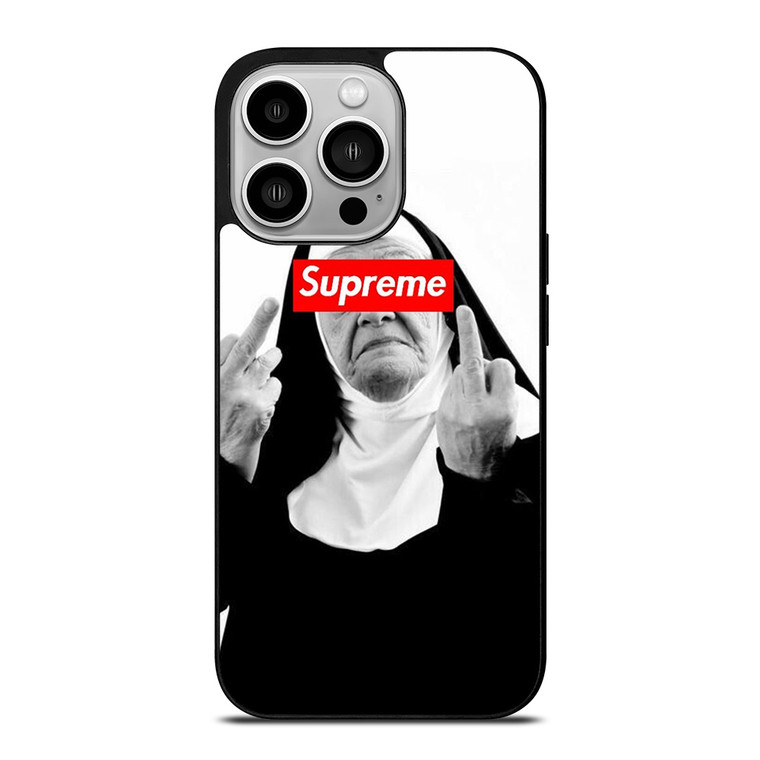 SUPREME NUN iPhone 14 Pro Case Cover